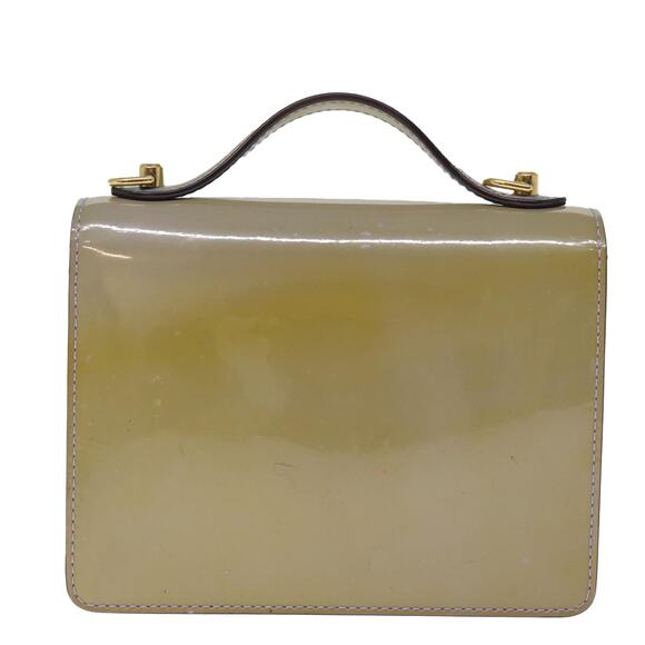 LOUIS VUITTON Monogram Vernis Monceau BB Hand Bag Lila - Picture 2 of 16